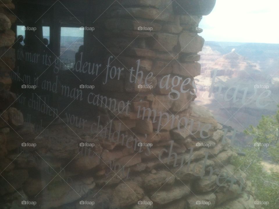 Grand Canyon glass view