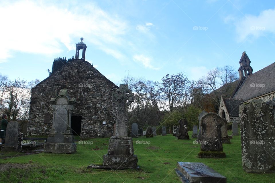 Scottish cemetery 