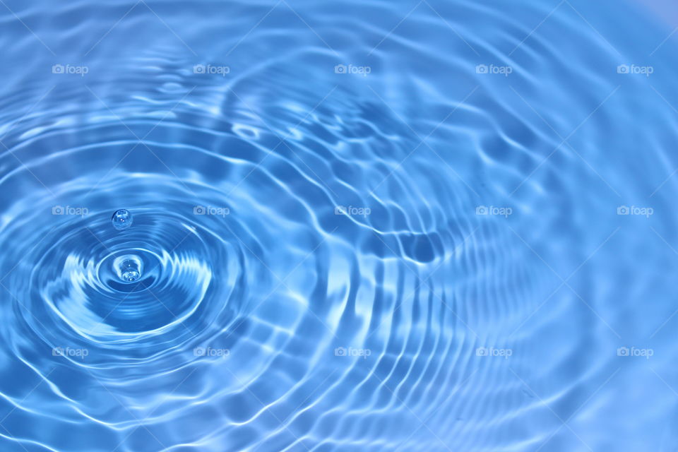 Full frame shot of water with drop