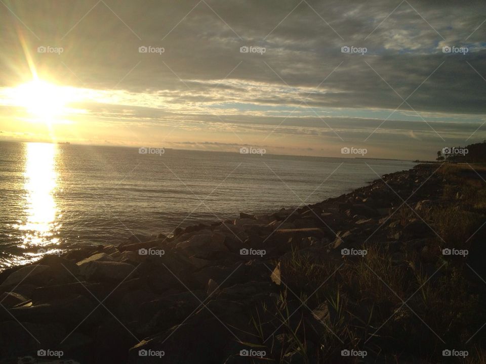 Sunset on the Chesapeake 