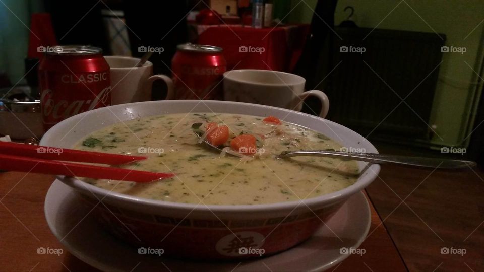 Soup, Food, Dinner, Bowl, No Person