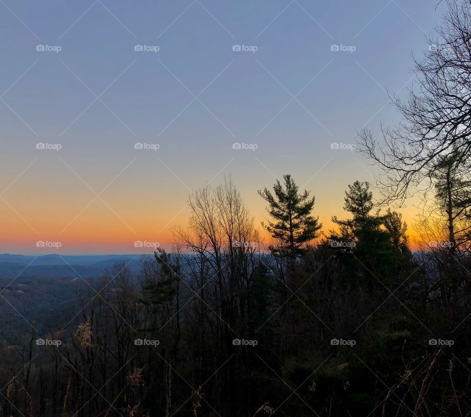 Blue Ridge Sunset 