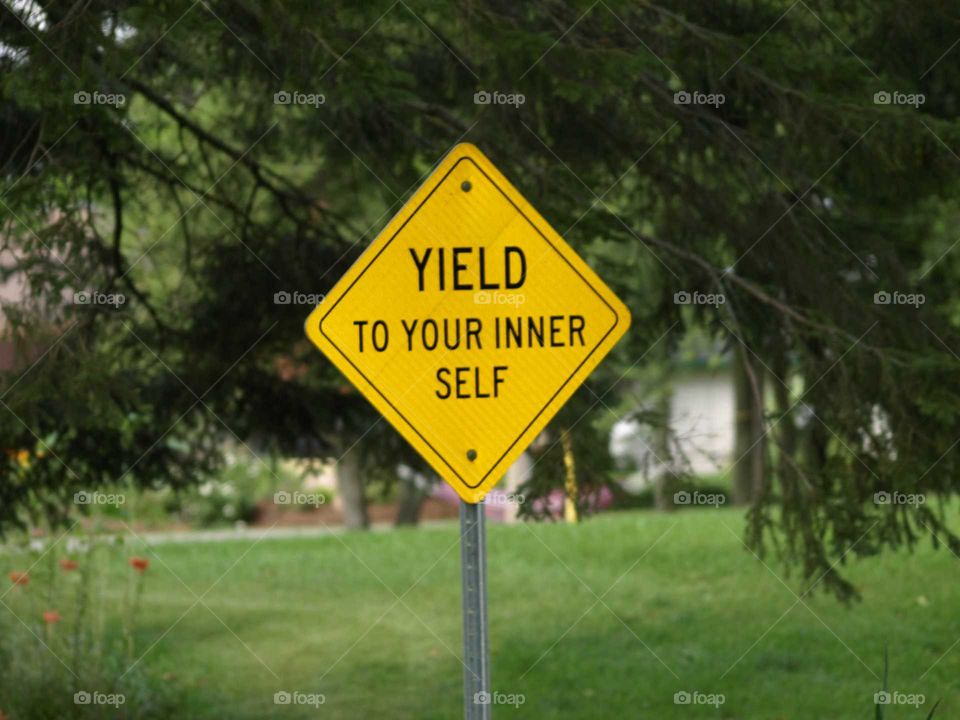 yield to your inner self