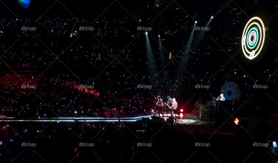 Coldplay concert