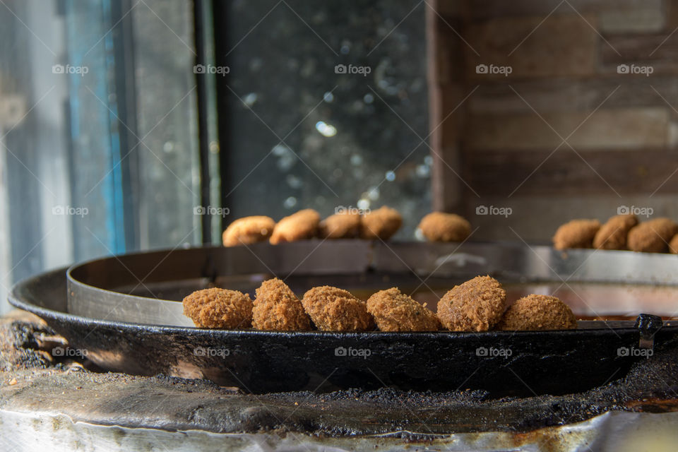 Fresh falafels