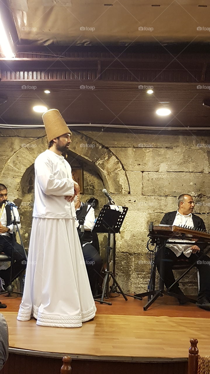 Dervish performance in Istanbul