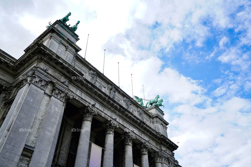 Museum in Antwerp, Belgium.