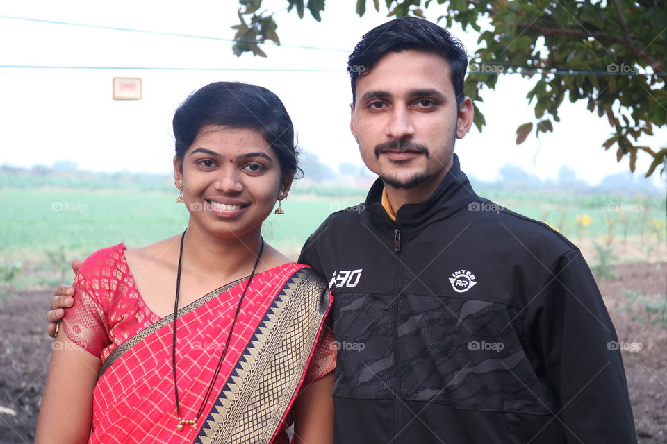 Photo shoot in my Farming area village nature