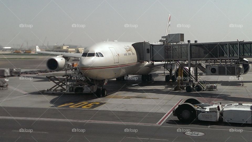 Etihad At Abu Dhabi. Boarding at Abu Dhabi 