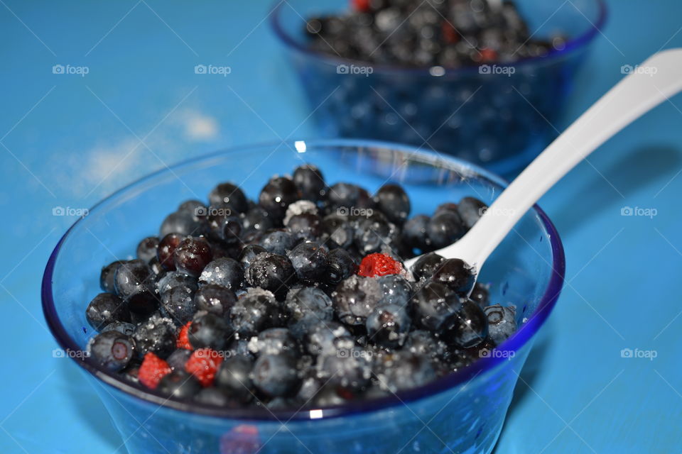 Fruit, Berry, Bowl, Food, Blueberry