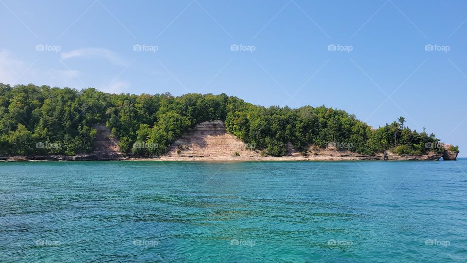 Grand Island in Lake Superior