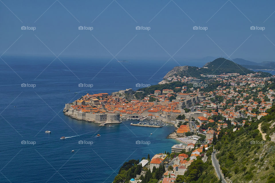 Dubrovnik in Croatia 