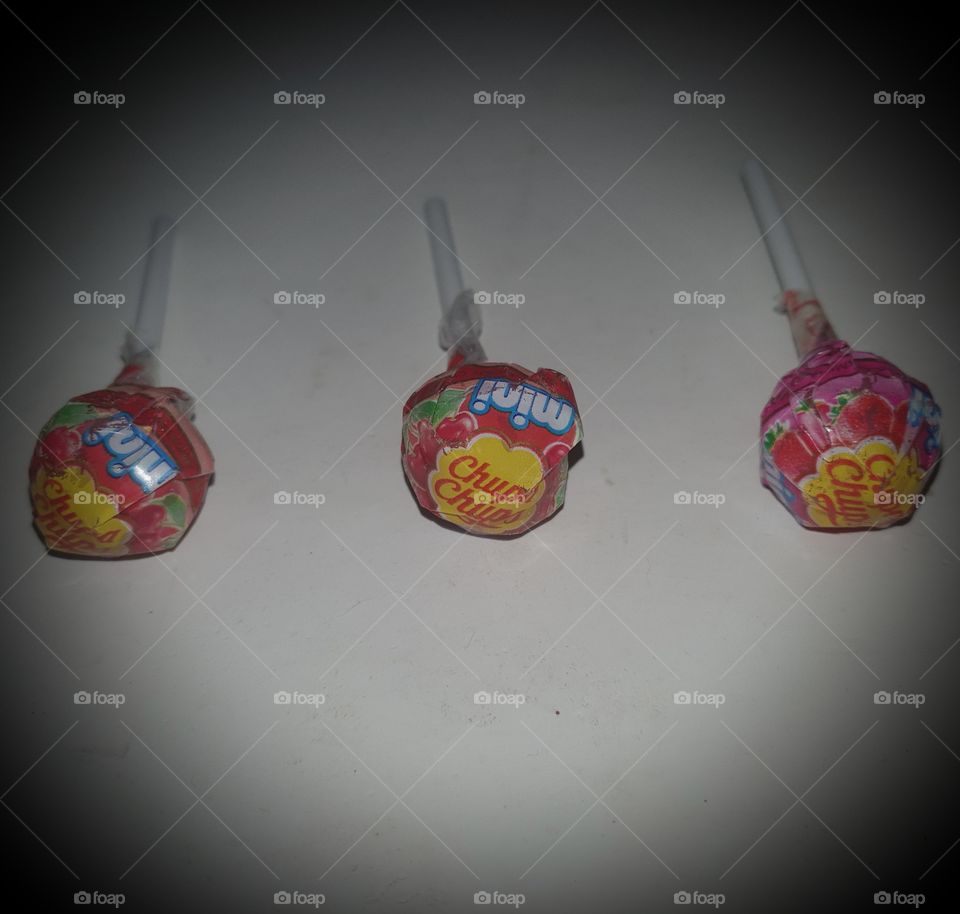 Chupa Chups lollipops.