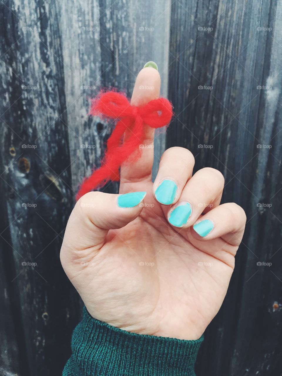 Remember remember tie a knot on your finger