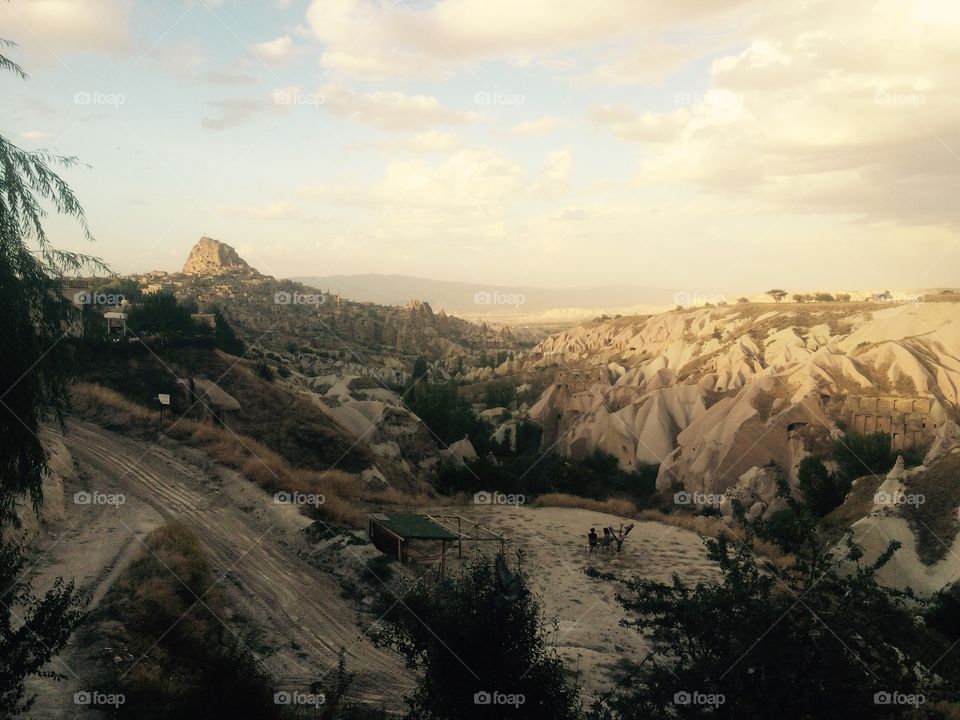 Landscape of Kapadokya. Landscape of Kapadokya