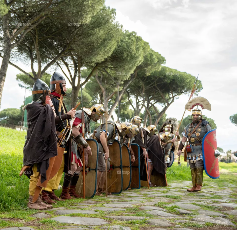 Romans warriors