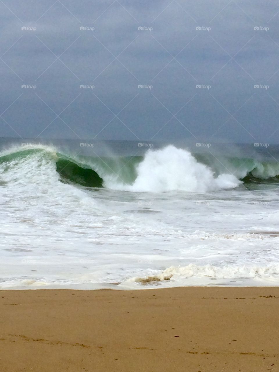 Monster waves at The Wedge. Monster waves at The Wedge