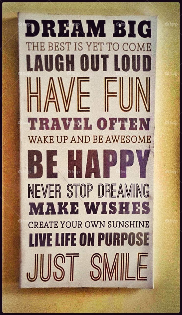 encourage Words. canvas paints