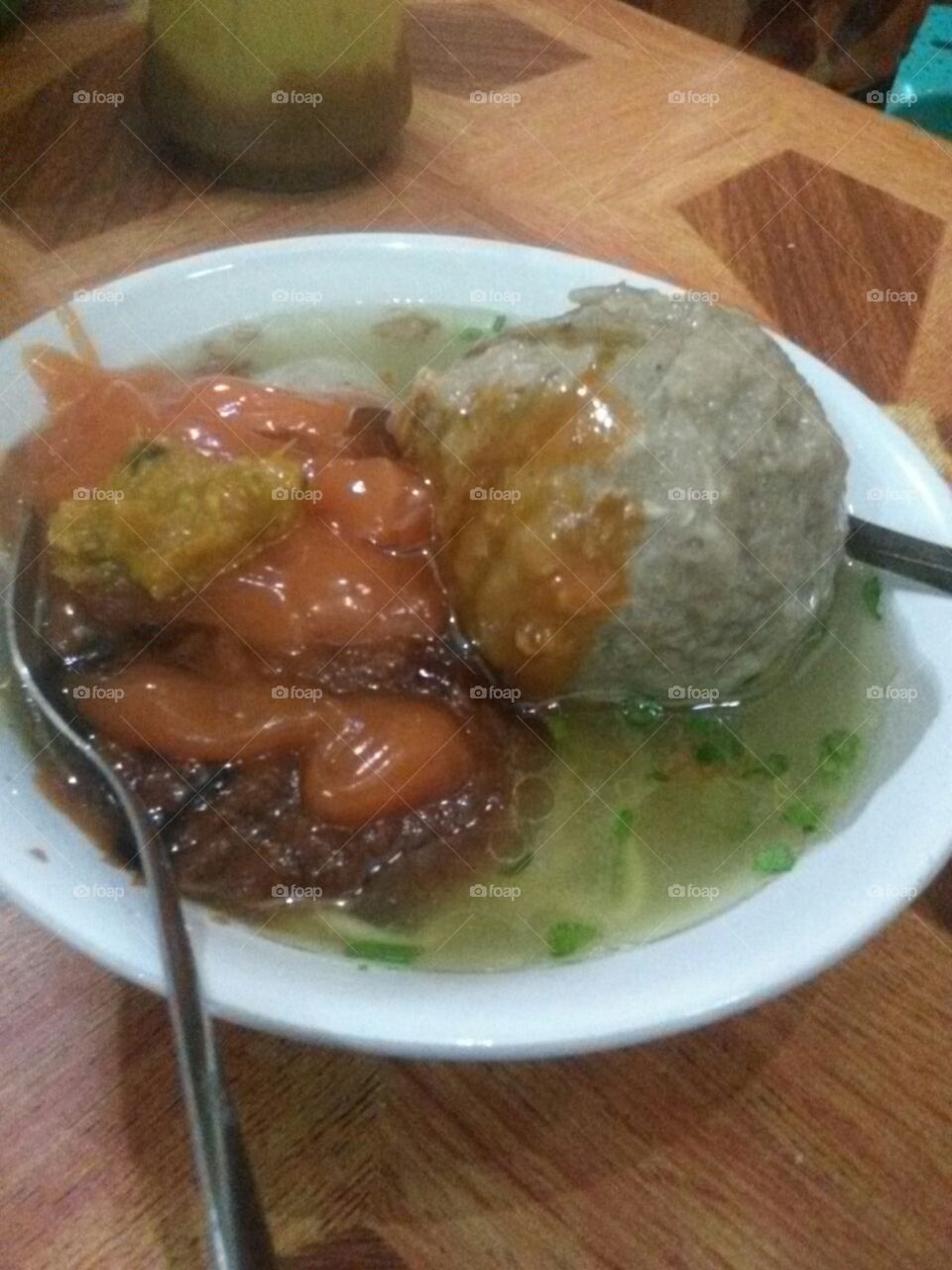 Jumbo meatball (PESAT) typical sunda - Indonesia