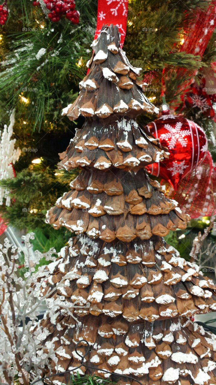 Christmas Pinecone Tree