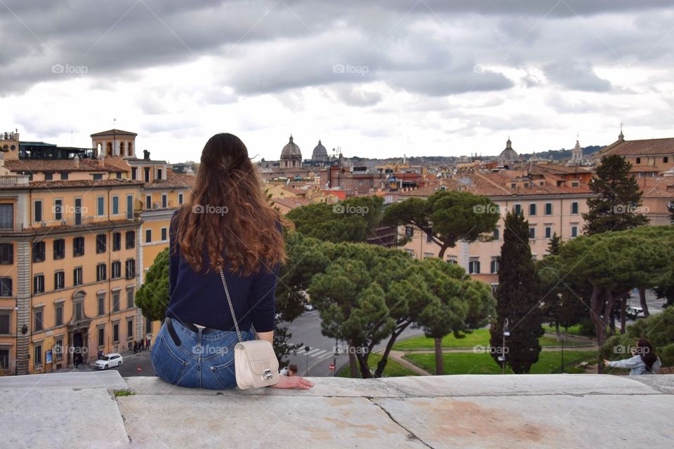 View of Rome, Italy