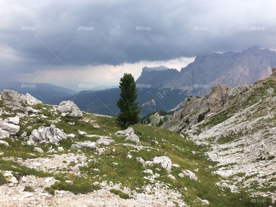 Mountains in Italy 