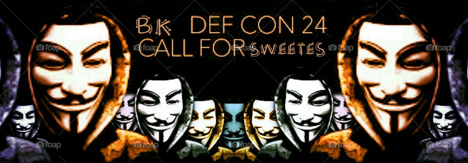 The mask - defcon 24 call for sweets