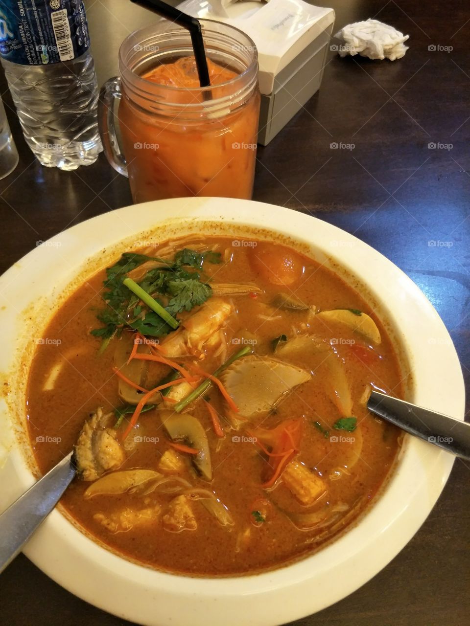 Tom Yam Seafood