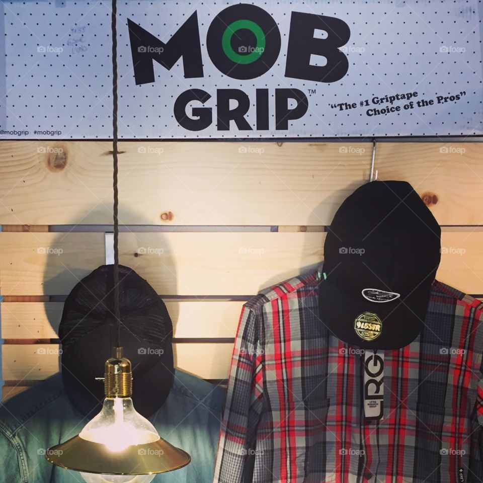 Non grip in the clothes store