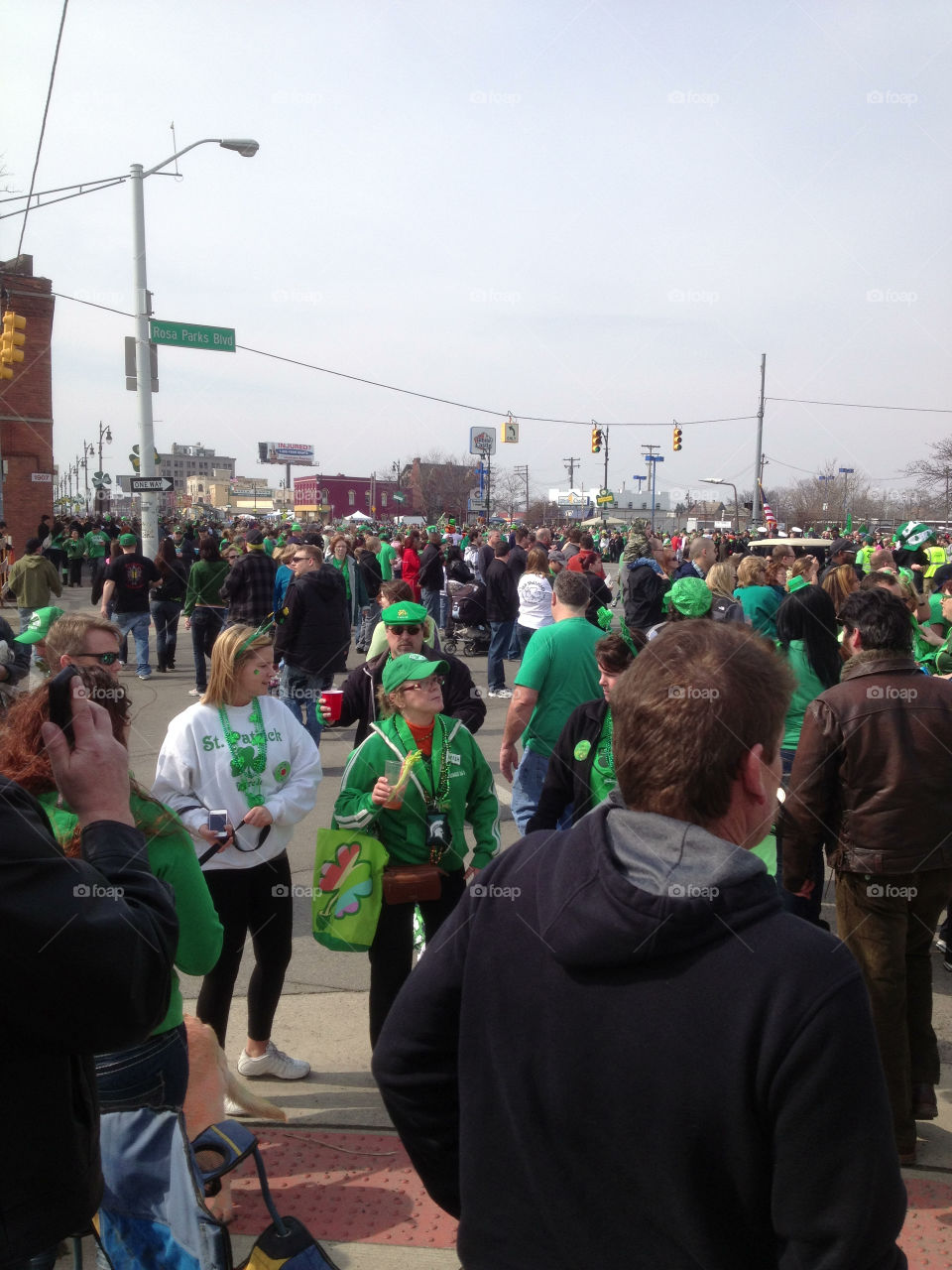 Detroit's 2013 St. Patty's Day Parade.