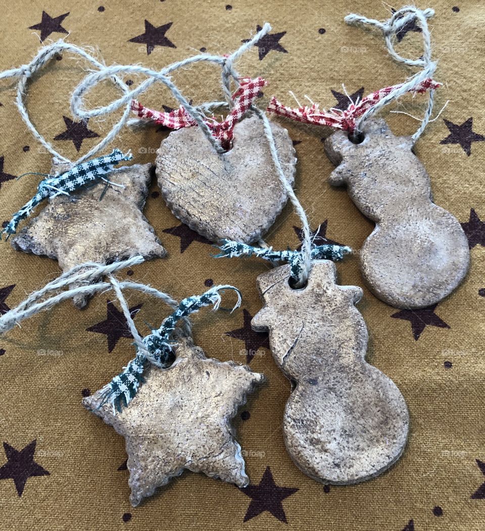 Christmas cookie crafts Primitive 