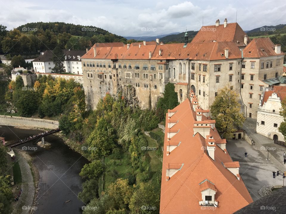 Cesky Krumlov beautiful medieval village ... full of character 