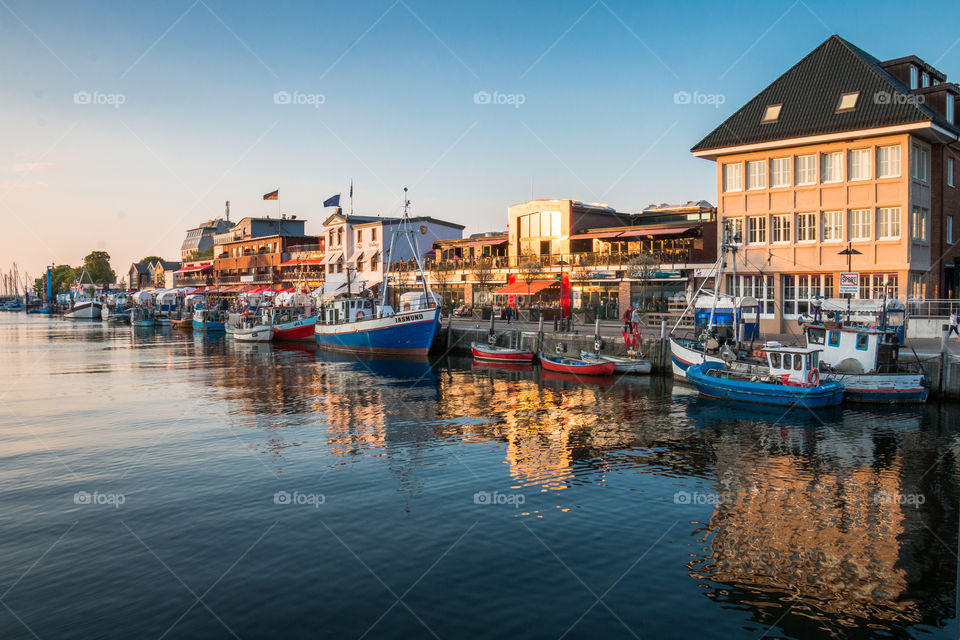 Port in Warnemunde, Germany