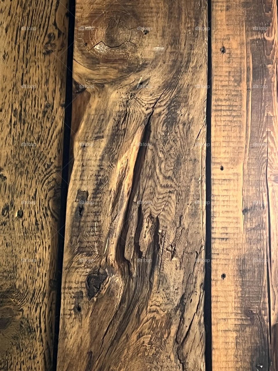 Wooden wall work