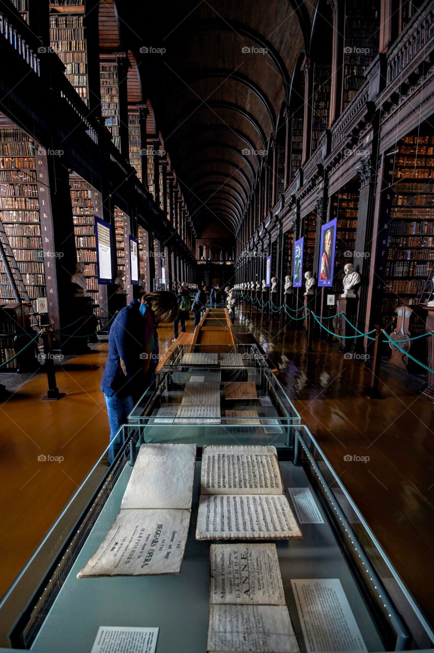 Dublin college library