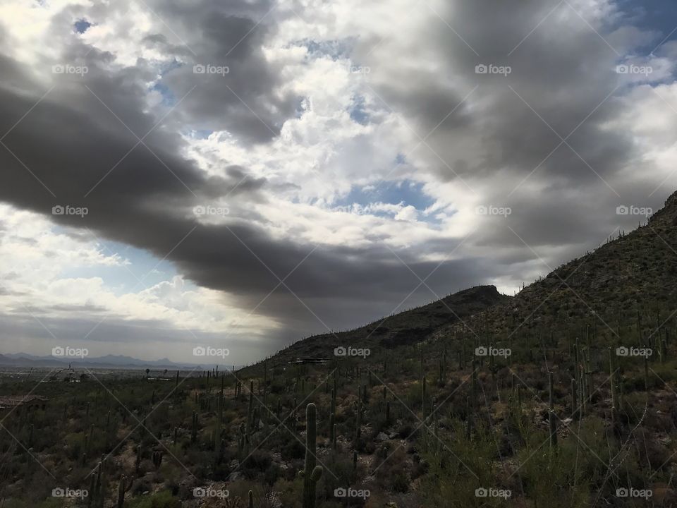 Nature - Desert Cloudscape 