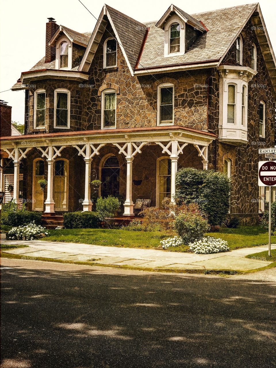 Portrait of a vintage home