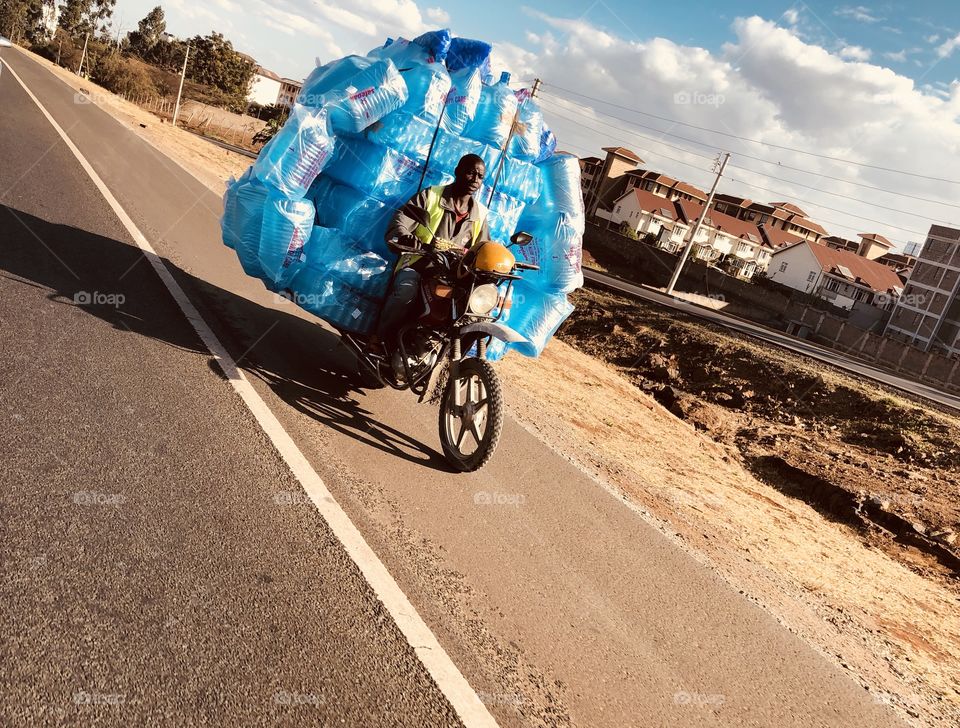 Africa water delivery