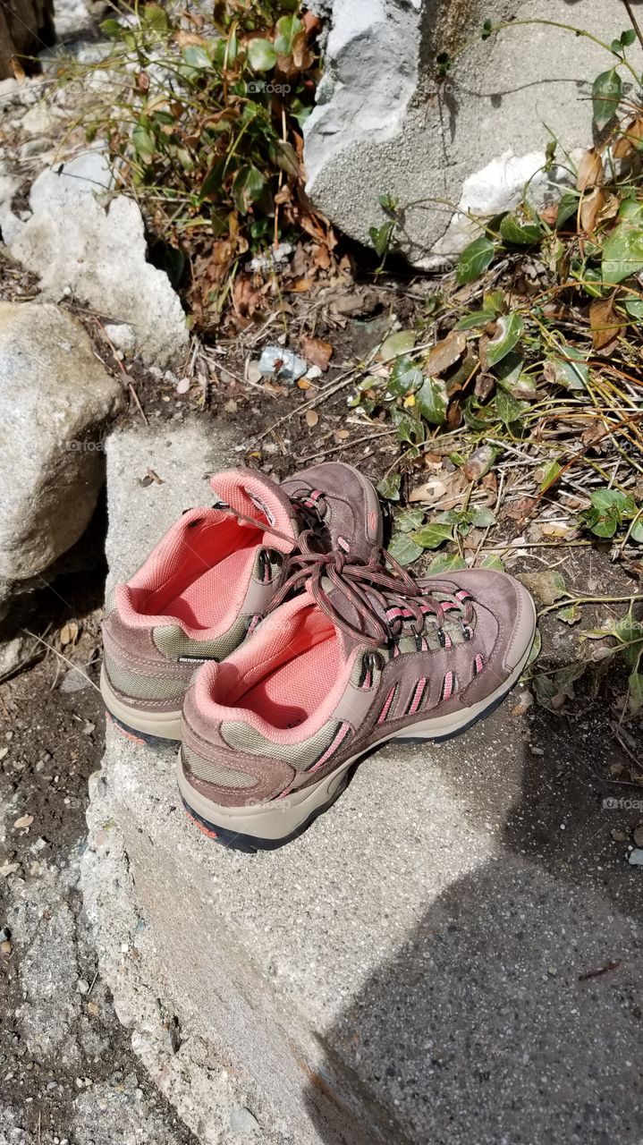 hiking shoes