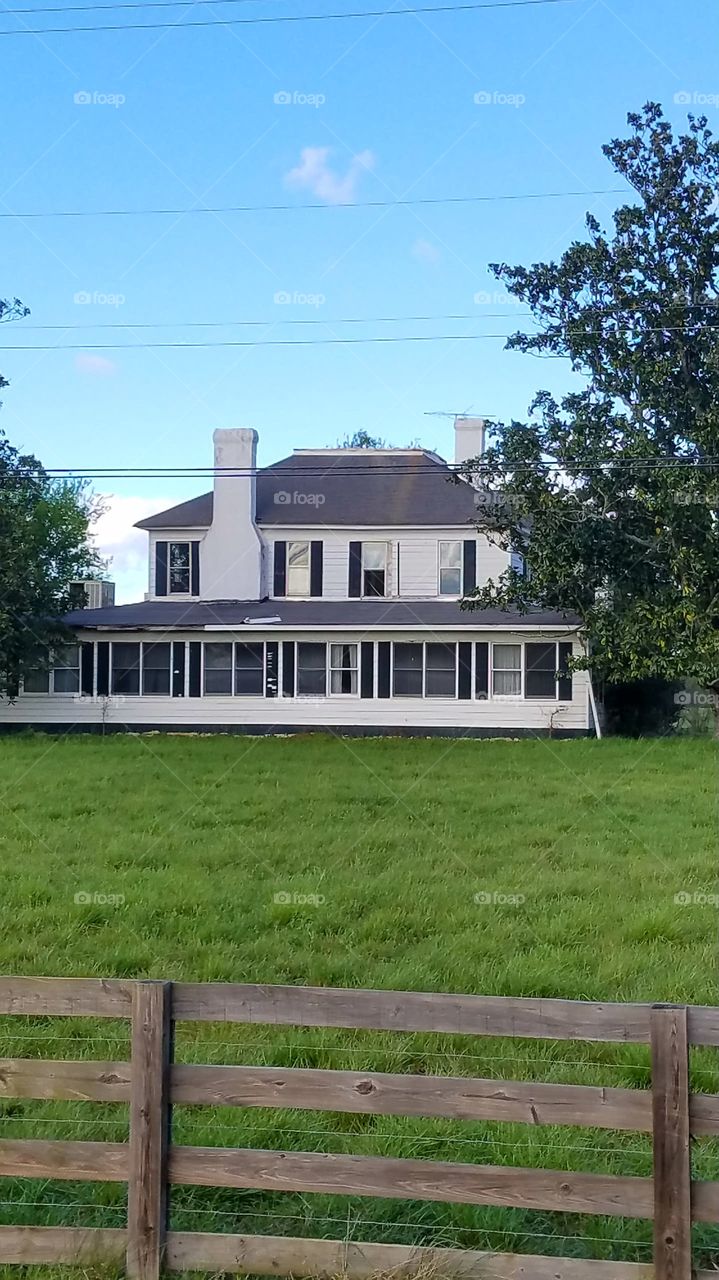old farmhouse in Georgia