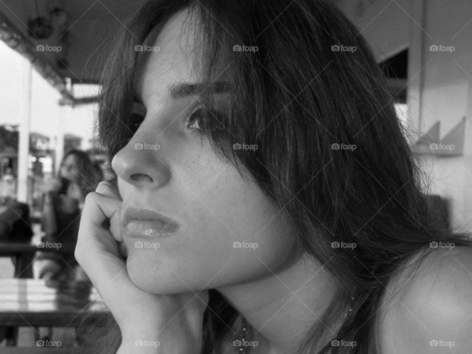 Amber Black and White