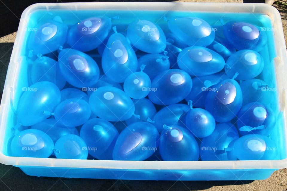 Water balloons