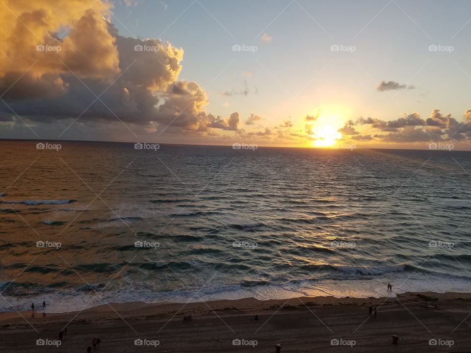 sunset in South Florida