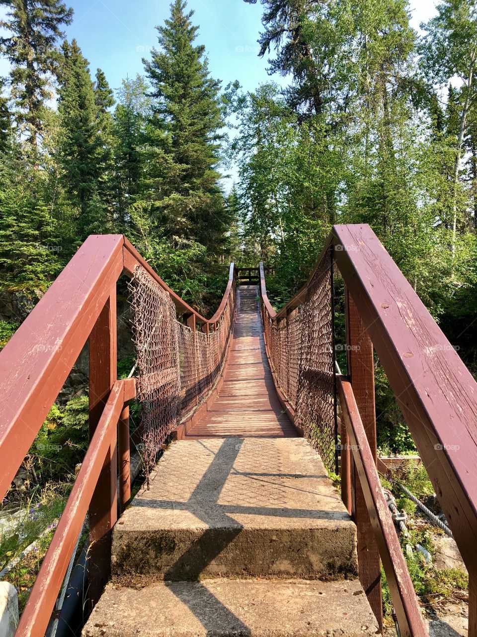 Suspension bridge 