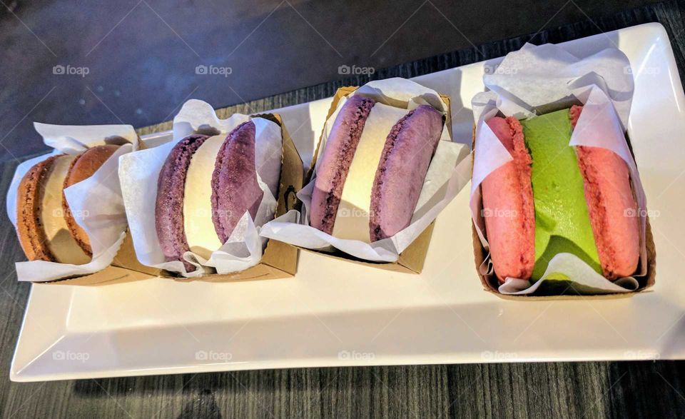Ice Cream Macarons