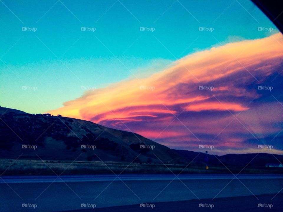 Sunset on the Grapvine