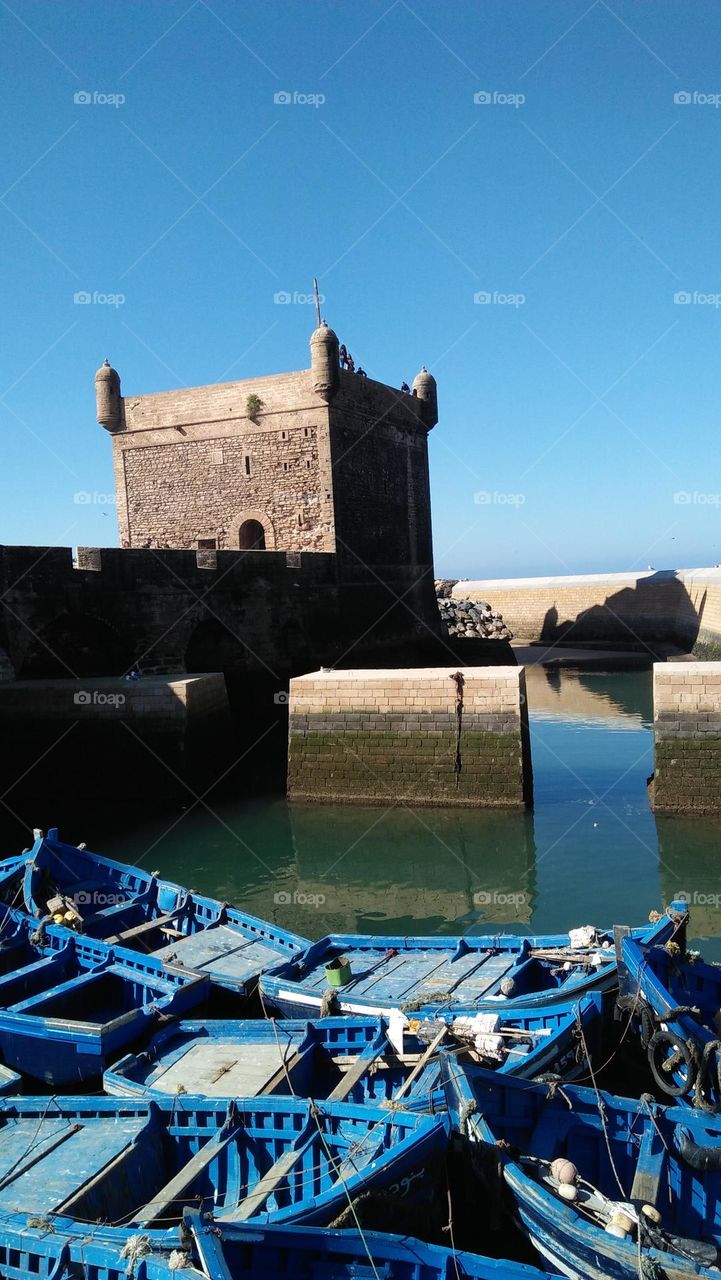 Near the marina is an old Portuguese palace..