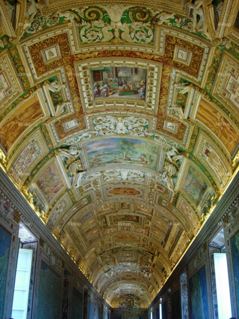 italy art vatican ceiling by micheled312