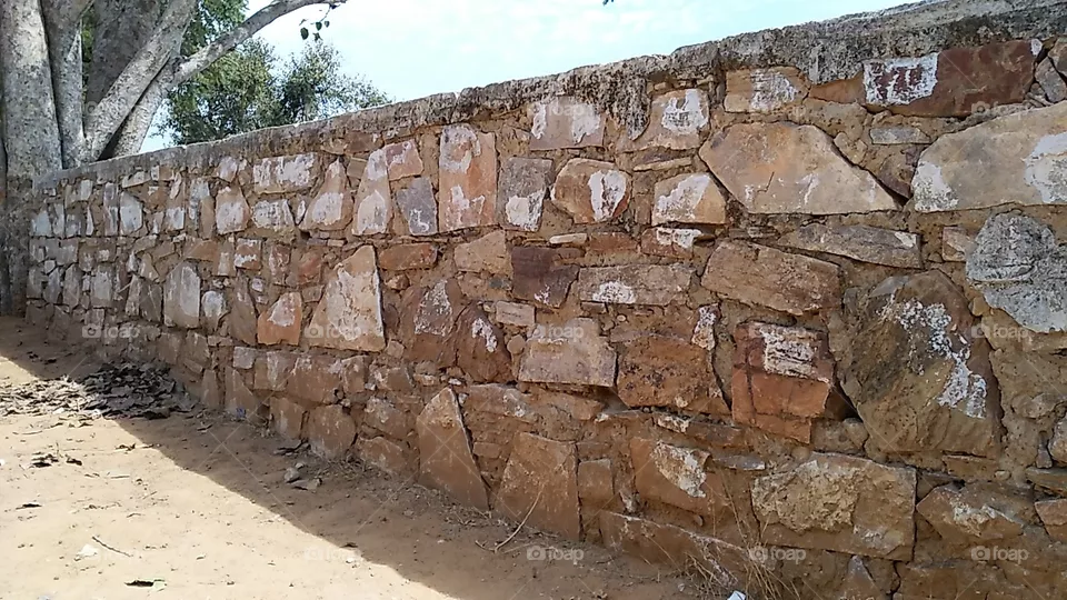 the wall .