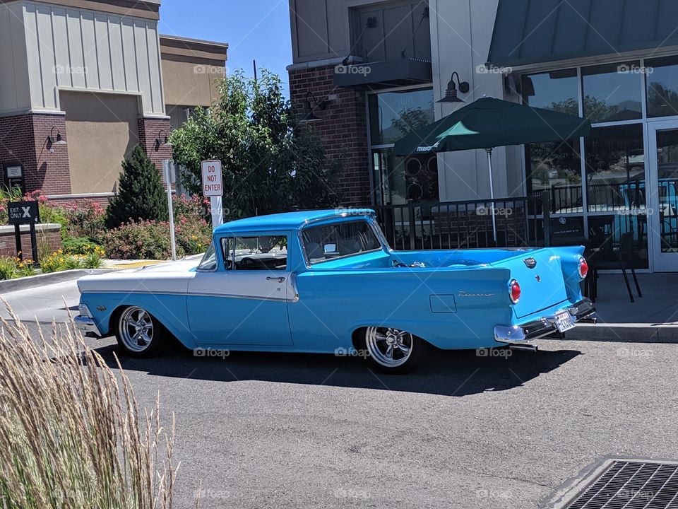 Blue Chevrolet